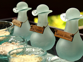 バリガラス 蓋付ボトル