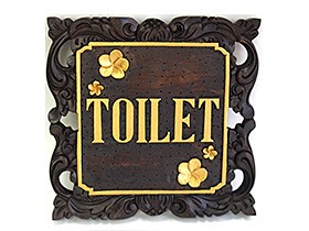 TOILETプレート