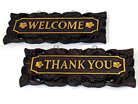 ドアプレート リバーシブル