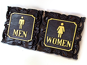 トイレプレート(MEN・WOMEN)