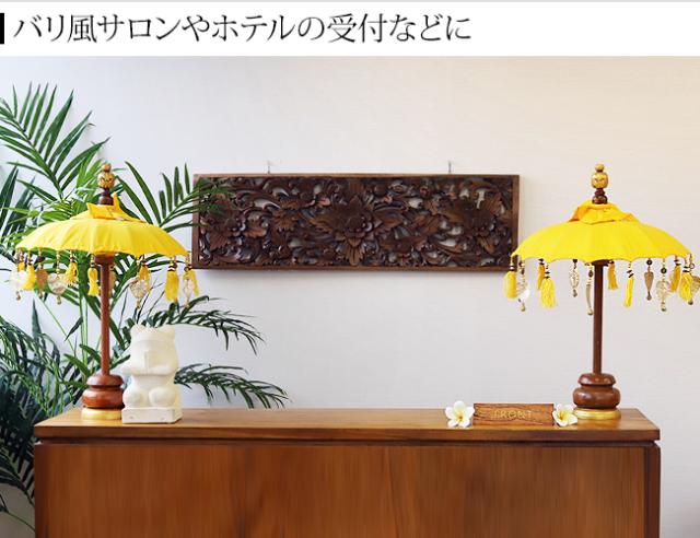 バリ風サロン ホテル受付 インテリア