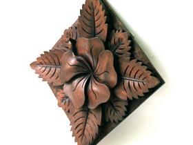 ハイビスカス　レリーフ