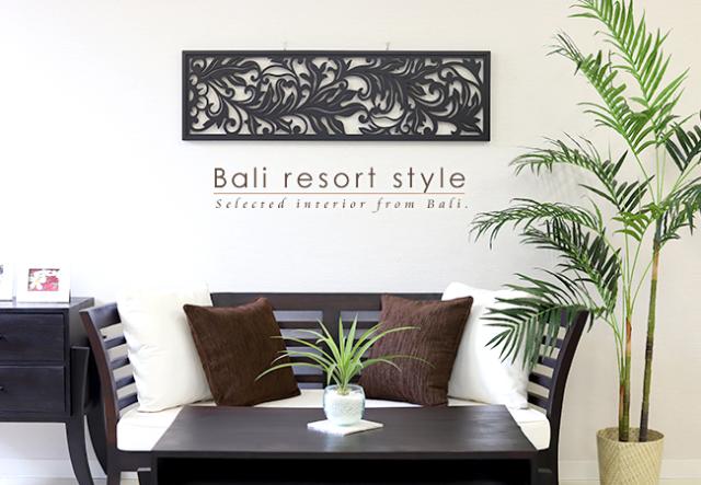 バリのフラワーパネル