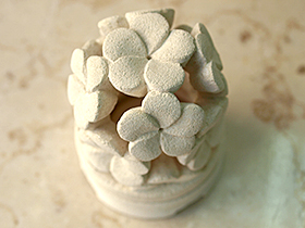 ストーン製キャンドルホルダー