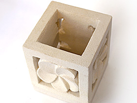 キャンドルホルダー キューブ型