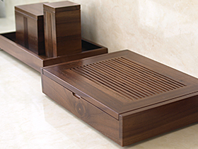 アメニティ—ケース　木製