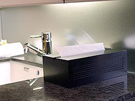 ペーパータオルケース　洗面所