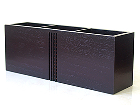 リモコンスタンド　ダークブラウン