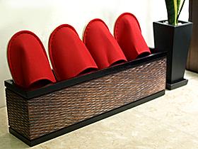 モダンアジアン　スリッパスタンド