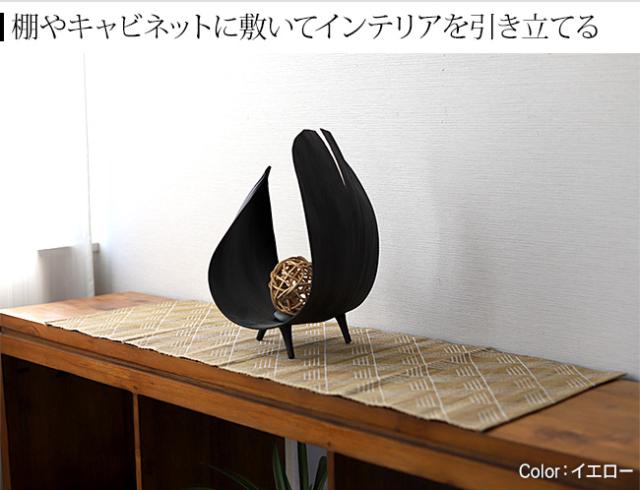 棚の敷物 アジアン