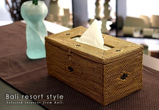 ティッシュケース(鼻セレブなど大きいティッシュ用)