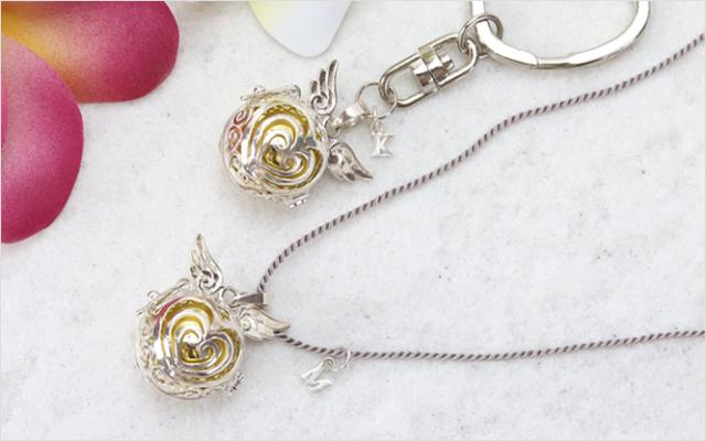 フェザー アクセサリー 鈴 チャーム