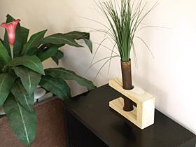 花器　ストーン