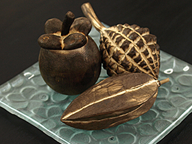 アジアン雑貨 フルーツのオブジェ