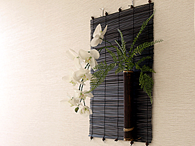 すだれ　お花　写真