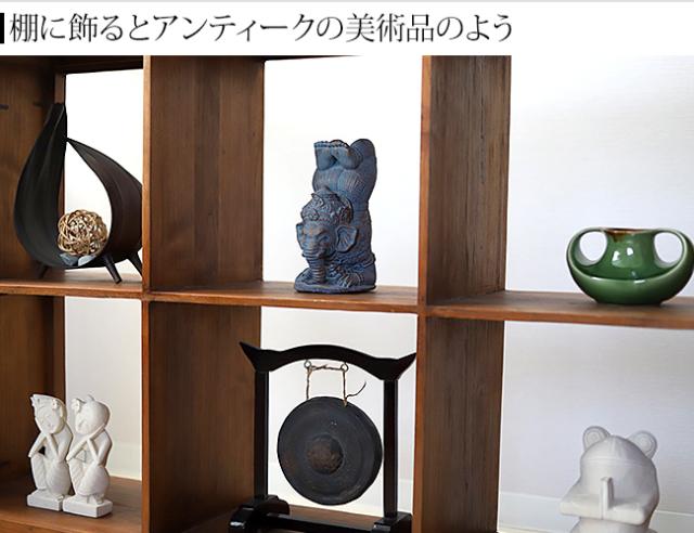 ガネーシャ　インテリア　骨董　美術品　青銅