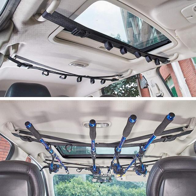 ロッドホルダー 車載用 釣り竿収納 4本セット 5本収納可能 釣り道具