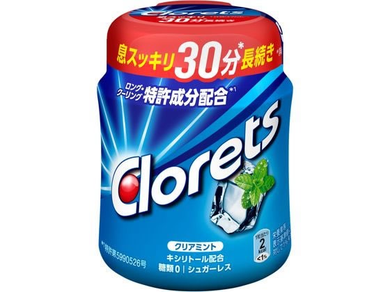 クロレッツXP クリアミント ボトルLS 140g モンデリーズ・ジャパン