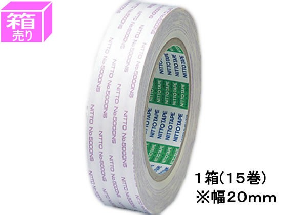 再剥離一般両面テープ 幅20mm×20m 15巻 ニトムズ J1370