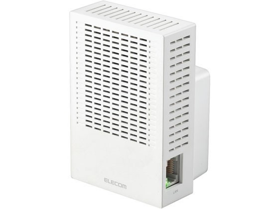 WiFiルーター 中継器 867 300Mbps エレコム WTC-C1167GC-W - 無線LAN