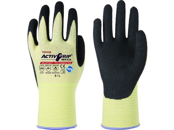 耐切創手袋 ActiveGrip ATA534 L 東和コーポレーション 1373740