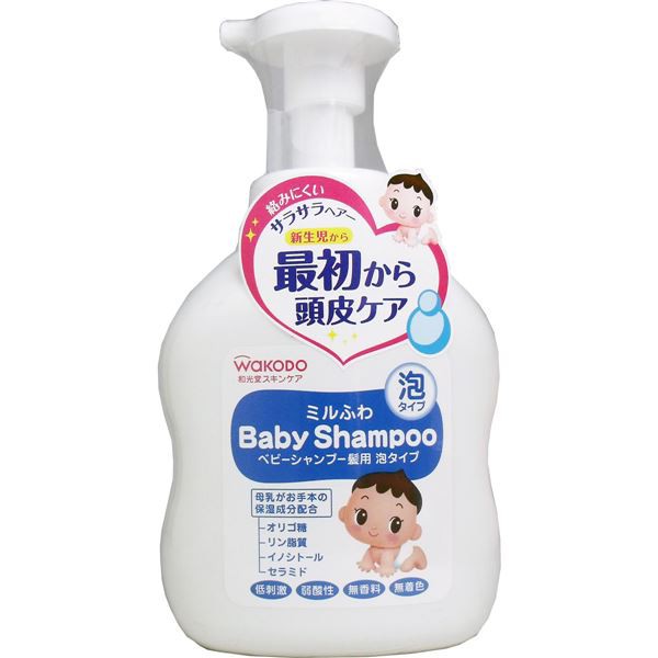 ミルふわ ベビーシャンプー 髪用 泡タイプ ４５０ｍＬ