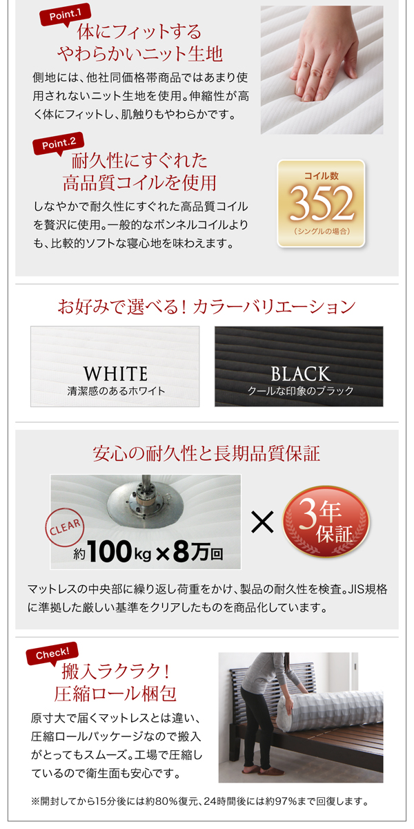 セール大人気 デザインすのこベッド セミダブル フレーム幅140の通販はau PAY マーケット - 西新オレンジストア|商品ロットナンバー:5 Resty リスティー 国産カバーポケットコイルマットレス付き ステージ 超歓迎お得