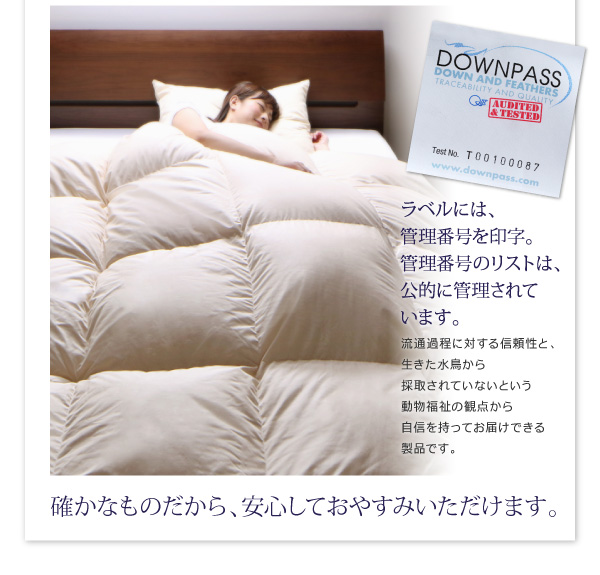 人気2022 DOWNPASS認証 PAY マーケット - 西新オレンジストア|商品ロットナンバー フランス産ホワイトダックダウンエクセルゴールドラベル羽毛布団8点セット ベッドタイプ キング10点セットの通販はau 低価定番