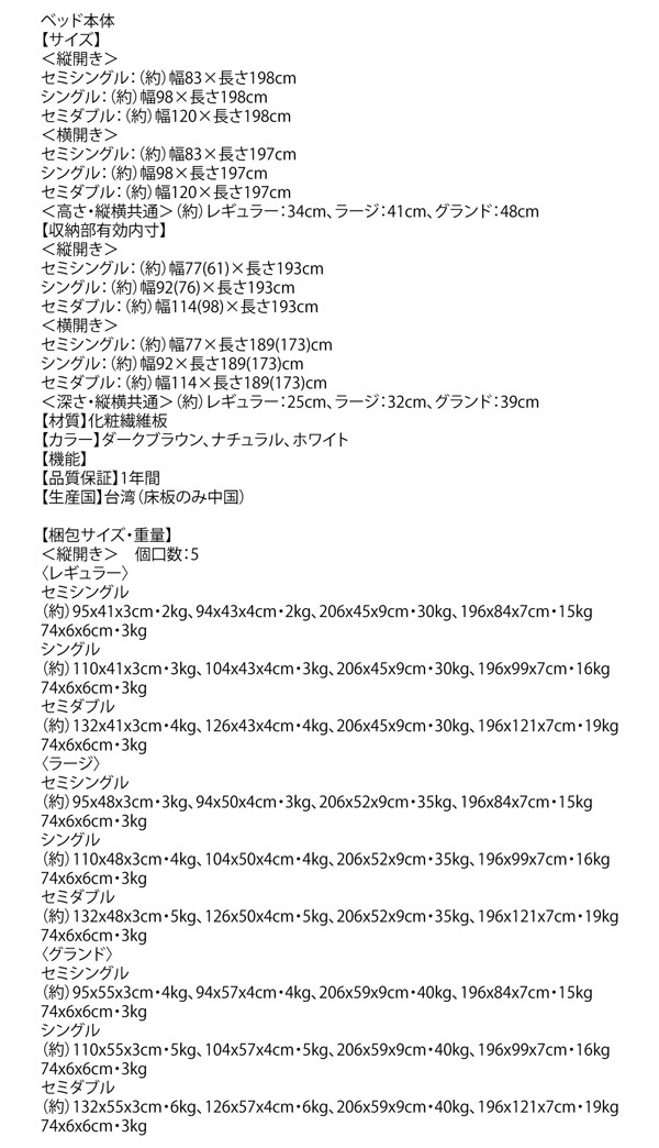 セミシングⒸ ガス圧式大容量跳ね上げベッド セミシングル 深さグランドの通販はau PAY マーケット - 西新オレンジストア|商品ロットナ No-Mos ノーモス 薄型スタンダードポケットコイルマット付き 縦開き トラブル