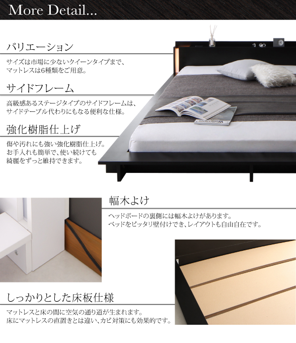 新品大得価 モダンライト・棚・コンセント付きデザインフロアローベッド シングルの通販はau PAY マーケット - 西新オレンジストア|商品 SPERANZA スペランツァ マルチラススーパースプリングマット付き 定番正規品