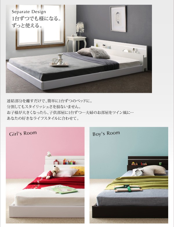 好評得価 モダンライト・コンセント付き国産フロアベッド セミダブルの通販はau PAY マーケット - 西新オレンジストア|商品ロットナンバー:361699433 JOINT WIDE ジョイントワイド ベッドフレームのみ 得価セール