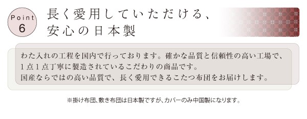 人気SALE爆買い 小紋柄こたつ布団 PAY マーケット - 西新オレンジストア|商品ロットナンバー:473203629 わつなぎ 掛布団&敷布団2点セット 4尺長方形(80×120cm)天板対応の通販はau 低価大特価