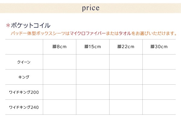 得価送料無料 家族を繋ぐ大型マットレスベッド キング 脚15cmの通販はau PAY マーケット - 西新オレンジストア|商品ロットナンバー:466312446 ELAMS エラムス ポケットコイル タオルタイプセット 特価再入荷