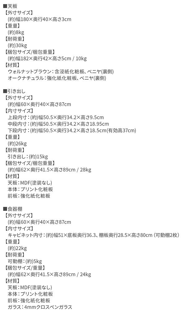 超激得安い 日本製完成品 引き出し+引き出し+レンジ台の通販はau PAY マーケット - 西新オレンジストア|商品ロットナンバー:50 幅180cmの木目調ワイドキッチンカウンター Chelitta チェリッタ 3点セット セール在庫
