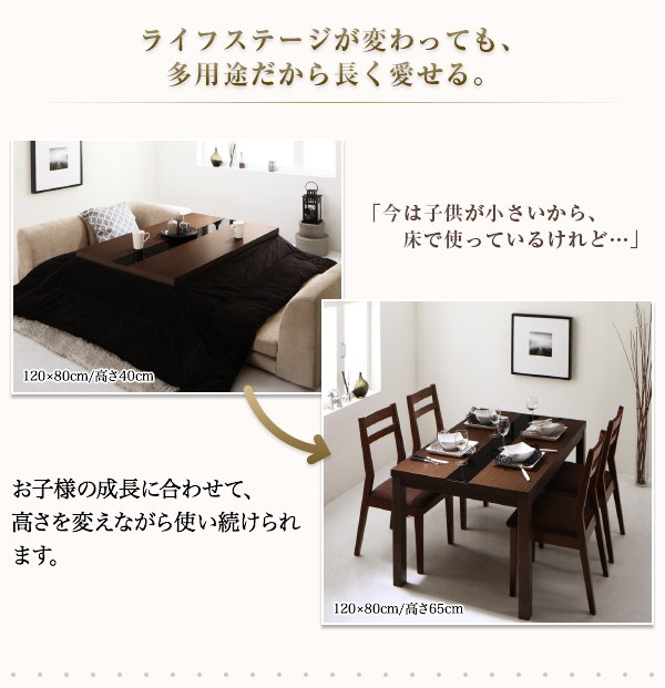 24H限定 5段階で高さが変えられる 4尺長方形(80×120cm)の通販はau PAY マーケット - 西新オレンジストア|商品ロットナンバー:408201259 アーバンモダンデザイン高さ調整こたつテーブル GREGO グレゴ 格安NEW