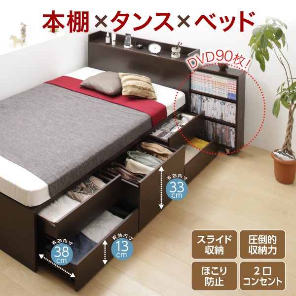 新作登場格安 組立設置付 チェスト収納 セミシングルの通販はau PAY マーケット - 西新オレンジストア|商品ロットナンバー:509 タイプが選べる大容量収納ベッド Select-IN セレクトイン ベッドフレームのみ 低価100%新品