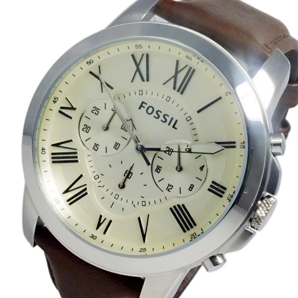 フォッシル FOSSIL グラント クオーツ メンズ クロノ 腕時計 FS4735 ...