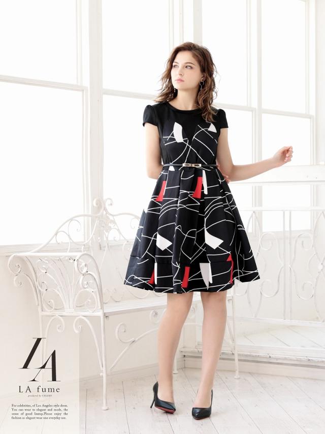 今だけ限定価格 キャバ ドレス ワンピース パーティードレス Lafume フレアーワンピ 柄ワンピ ナイトドレス プレミア商品 Www Centrodeladultomayor Com Uy