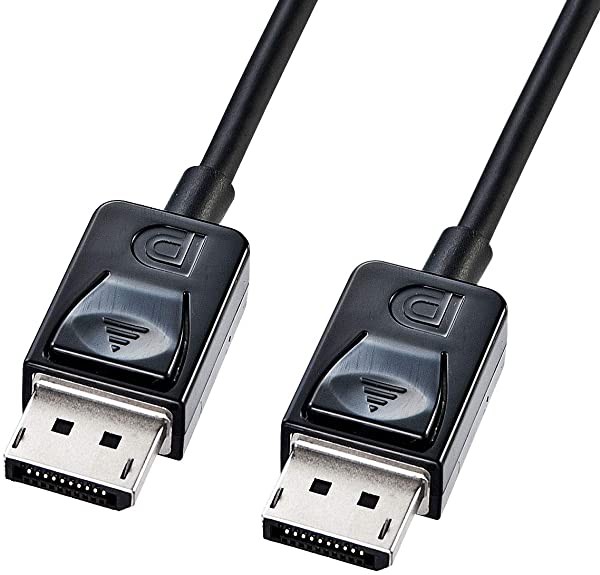 DisplayPort ケーブル 1m ブラック