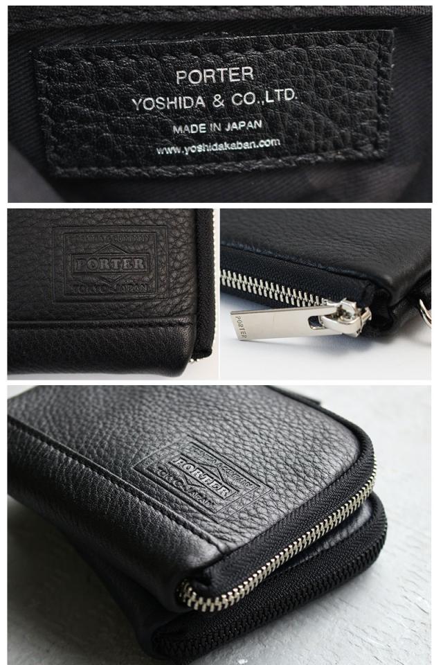 ポーター ディライト 145-03292 L字ファスナー Lファス コンパクトウォレット ディティール画像02