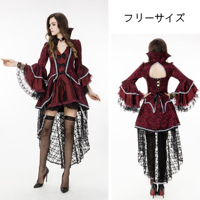 おばけ　コスチューム　衣装　ゴスロリ　ゴーストホラー　ゴーストガール　フリーサイズ　cos cos-w cos-snk wsc-170809-03 272471341_1.jpg