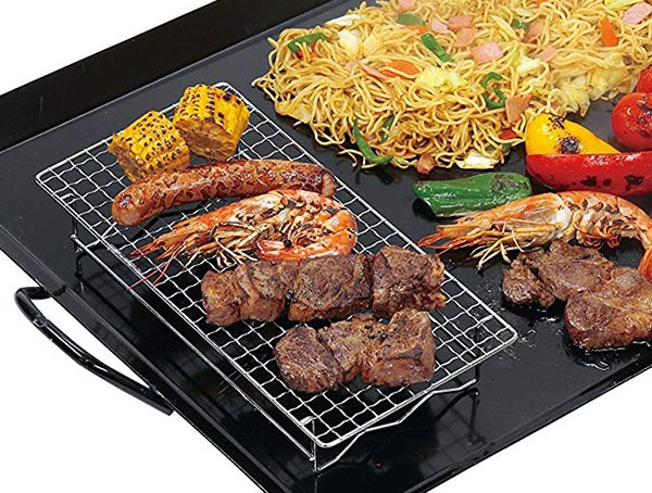 焼き網 串焼き&焼き過ぎ防止アミ300×145 キャプテンスタッグ （ アミ