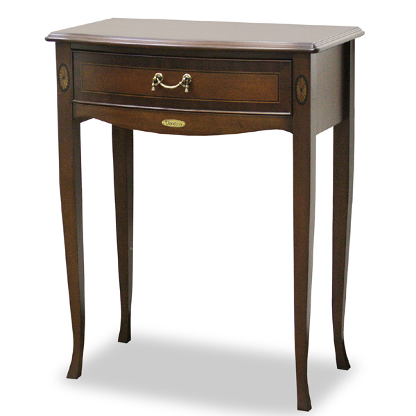 コンソールテーブル 引出し付 クラシック調 猫脚 Venezia 幅60cm （開