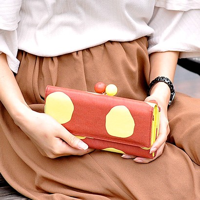 じさせる 送料無料/ツモリチサト/tsumori マーケット - Newbag Wakamatsu|商品ロットナンバー:330651667 chisat/がま口長財布/ズームドット/57304/ポイント10倍/母の日の通販はau PAY はこちらか