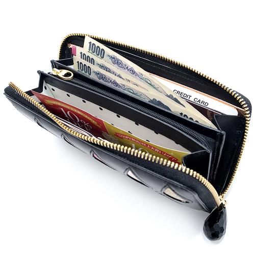 送料無料 ツモリチサト tsumorichisato ラウンドファスナー長財布