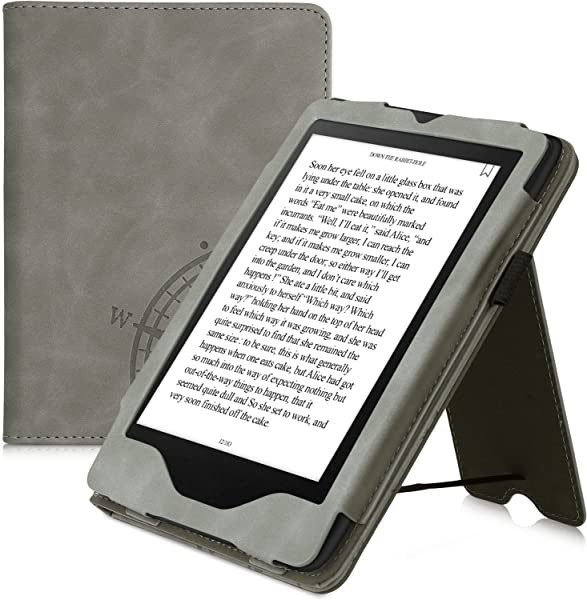  Kindle Paperwhite 11世代 2021 6.8インチ用  布紋 デニム調 保護ケース TPU ケース カバー オートスリープ機能   電子書籍用 二つ折り ソフト バックカバー 衝撃緩和 (ブラック、ネイビー、グリーン、グレー、ワインレッド)５色選択
