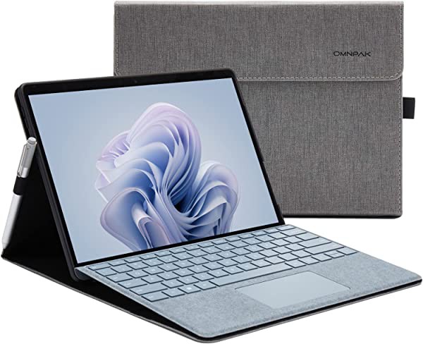 Microsoft Surface Pro 9 2022 ケース 専用保護カバー Surface Pro 9カバー 表面内蔵保護 多視角 スタンド  ケース キーボードを収納可能