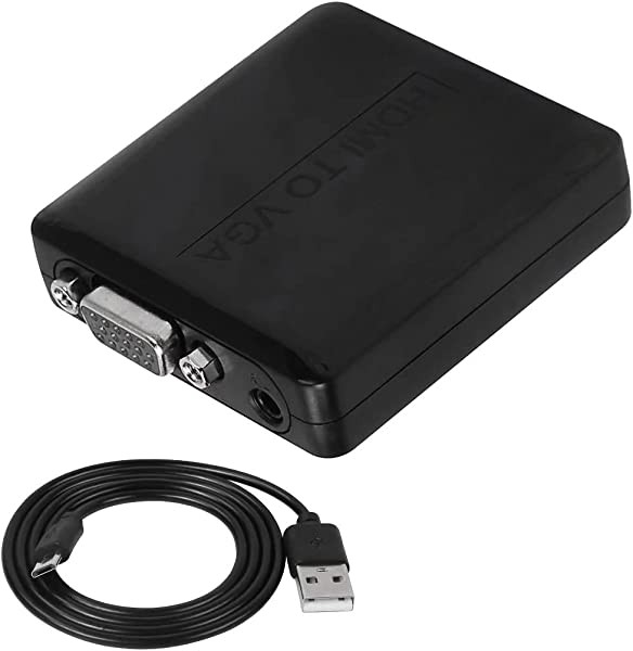 HDMI VGA 1080P ミニ HDMI VGA R L コンバーター オーディオ ビデオ