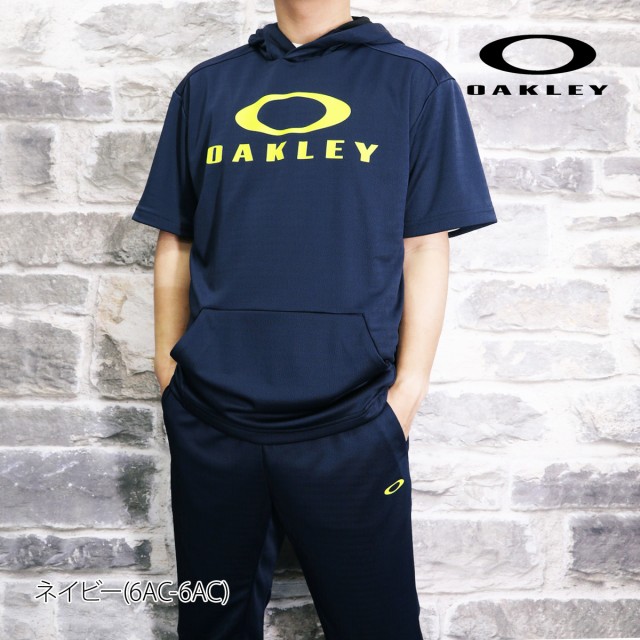 オークリー ジャージ メンズ 上下 OAKLEY パーカー パンツ 半袖 6分