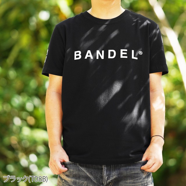 バンデル Tシャツ メンズ 上 BANDEL ストレッチ 半袖 T08B BLK 送料